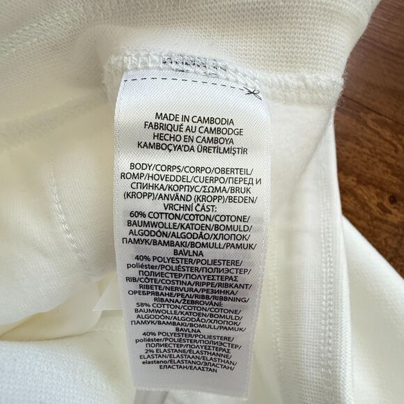 Polo Ralph Lauren Mens Fleece Shorts White 1992 Stadium Size Large NWOT - Picture 10 of 11